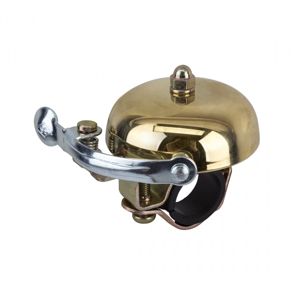 ORIGIN8 Time Clock Mallet Brass 55mm Brass Bike Bell