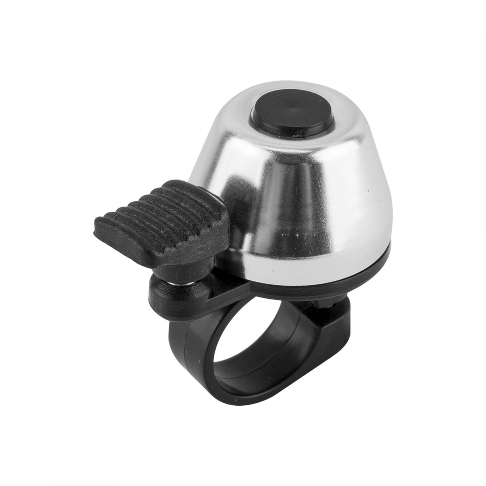 SUNLITE Candy Mini Mallet Alloy Anodized Silver Bike Bell