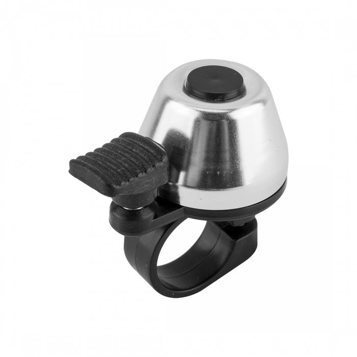 SUNLITE Candy Mini Mallet Alloy Anodized Silver Bike Bell