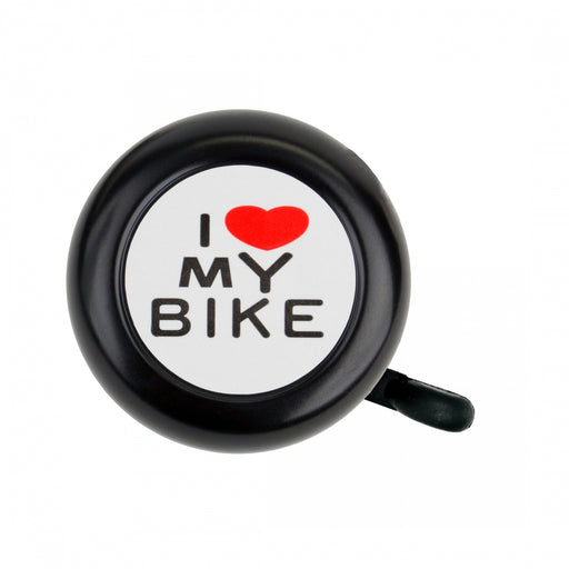 SUNLITE I Love My Bike Lever Black Bike Bell