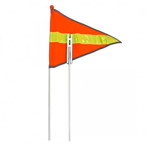 SUNLITE Reflective Safety Flag SAFETY FLAGS 2pc SUNLT 72in REFLECTIVE