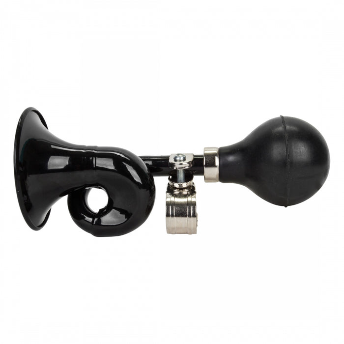 SUNLITE Bugle Squeeze Steel Bugle Black Bike Bell