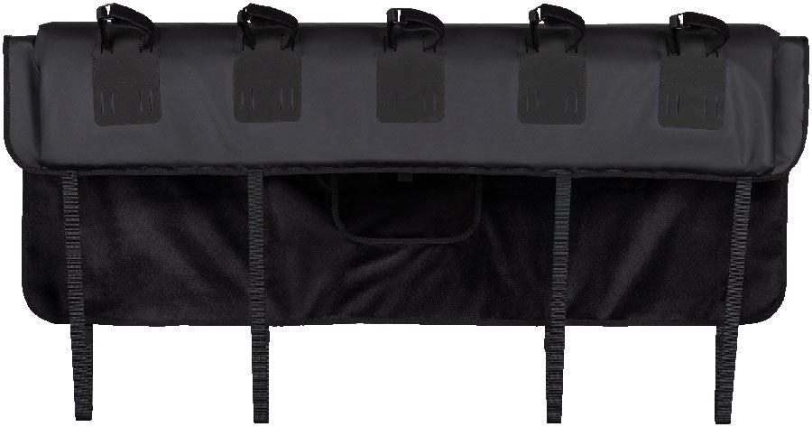 Race Face Stash Tailgate Pad, Mid-Size Truck, Black