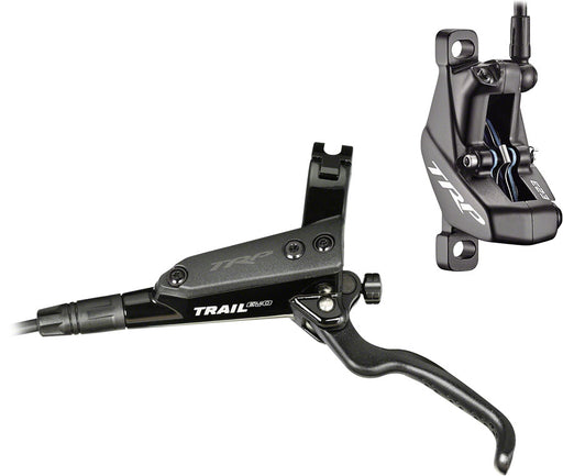 TRP Trail EVO Disc Brake and Lever - Rear, Hydraulic, Post Mount, Black