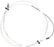 Salt AM Brake Cable - 1300mm, White