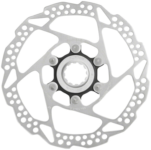 Shimano Deore SM-RT54-M Disc Brake Rotor - 180mm, Center Lock, For Resin Pads Only, Silver