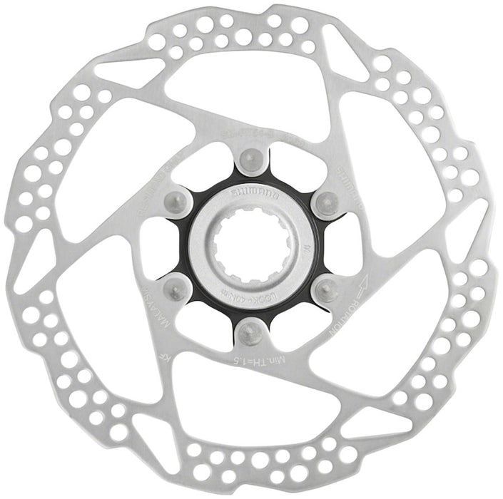Shimano Deore SM-RT54-S Disc Brake Rotor - 160mm, Center Lock, For Resin Pads Only, Silver
