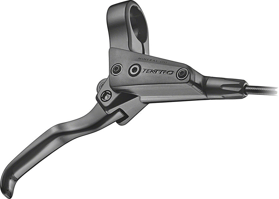 Tektro HD-M285 Disc Brake and Lever - Rear, Hydraulic, Post Mount, Black