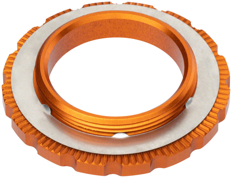 Wolf Tooth Components Centerlock Rotor Lockring, Orange