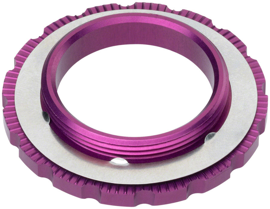 Wolf Tooth Components Centerlock Rotor Lockring, Purple