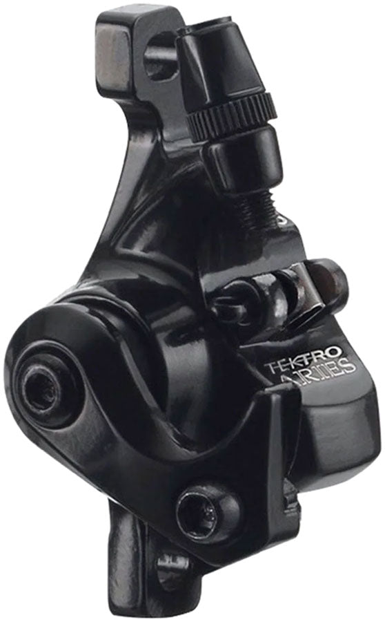 Tektro Aries MD-M300 Cable Actuated Mechanical Post Mount Disc Caliper for Long-Pull Levers, Black