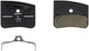 Shimano P03A-RF Disc Brake Pads and Springs - Resin Compound, Finned Aluminum Back Plate, One Pair