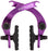 Odyssey EVO 2.5 U-Brake and Lever Kit - Anodized Purple