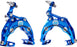 Cane Creek eeBrake 30th Anniversary Road Caliper Brake Set - Regular Mount, Gunmetal Gray/Blue