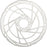 Jagwire Sport SR1 Disc Brake Rotor - 180mm, 6-Bolt, Silver