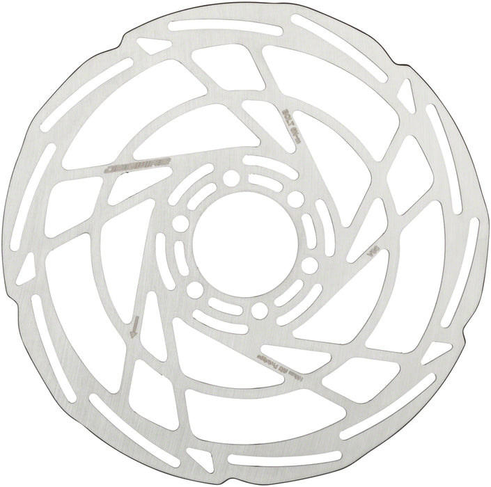 Jagwire Sport SR1 Disc Brake Rotor - 160mm, 6-Bolt, Silver