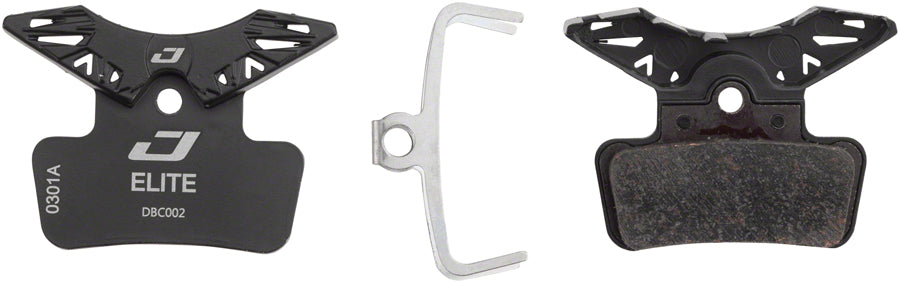 Jagwire Elite Cooling Disc Brake Pad - Semi-Metallic, Aluminum Backed, Fits SRAM Guide Ultimate, RSC (B1), RS (B1), and R (B1)