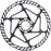 Jagwire Sport SR2 Disc Brake Rotor - 203mm, 6-Bolt, 1.8mm Thickness