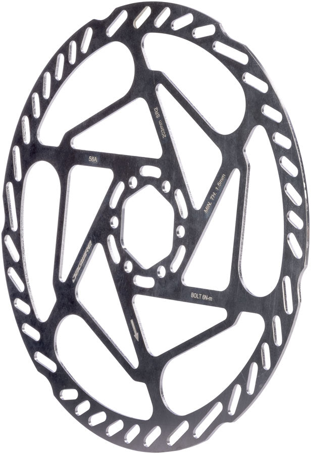 Jagwire Sport SR2 Disc Brake Rotor - 203mm, 6-Bolt, 1.8mm Thickness