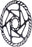 Jagwire Sport SR2 Disc Brake Rotor - 180mm, 6-Bolt, 1.8mm Thickness