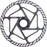 Jagwire Sport SR2 Disc Brake Rotor - 220mm, Center Lock, Includes Lockring, 2.0mm Thickness