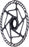 Jagwire Sport SR2 Disc Brake Rotor - 203mm, Center Lock, Includes Lockring, 1.8mm Thickness