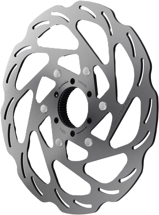 Magura Gustav Pro MDR-S CL Disc Brake Rotor - 180mm, Center Lock, 2.5mm Thickness, Optimized for use with Magura Gustav Pro Caliper