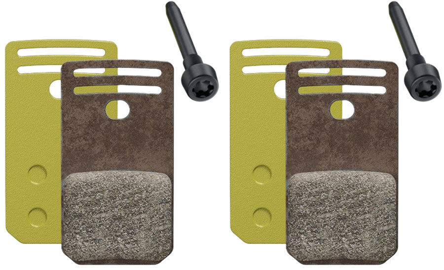 Magura MDP 13 Gold Disc Brake Pad - Organic Compound, For Gustav/Clara, Includes 4 Brake Pads and 2 Screws
