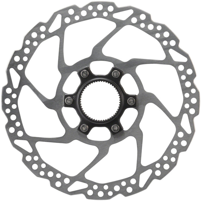 Shimano Deore SM-RT54-M Disc Brake Rotor - 180mm, Center Lock, For Resin Pads Only, External Lockring, Silver
