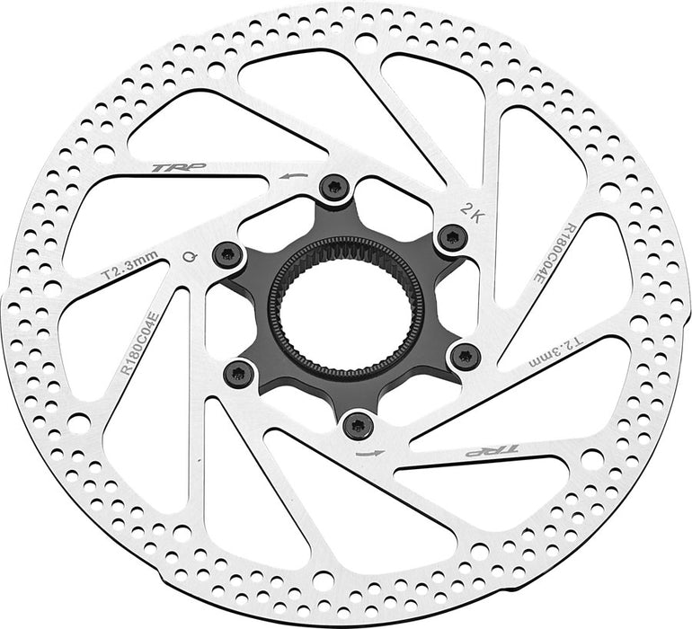 TRP RC04E Disc Brake Rotor - 180mm, Center Lock, 2.3mm