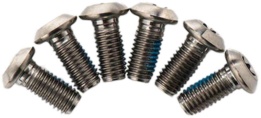 TRP Disc Brake Rotor Torx Bolts - Titanium, T25, 6 pk.