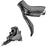 TRP Hylex Disc Brake and Lever - Left, Hydraulic, 2-Piston, 1900mm Hose, Flat Mount, Black