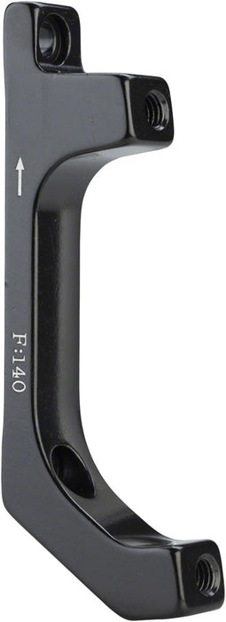 Promax Post Mount Disc Brake Adapter - For Flat Mount Fork, Fits 140mm Front Rotors