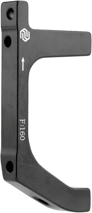 Promax Post Mount Disc Brake Adapter - For Flat Mount Fork, Fits 160mm Front Rotors