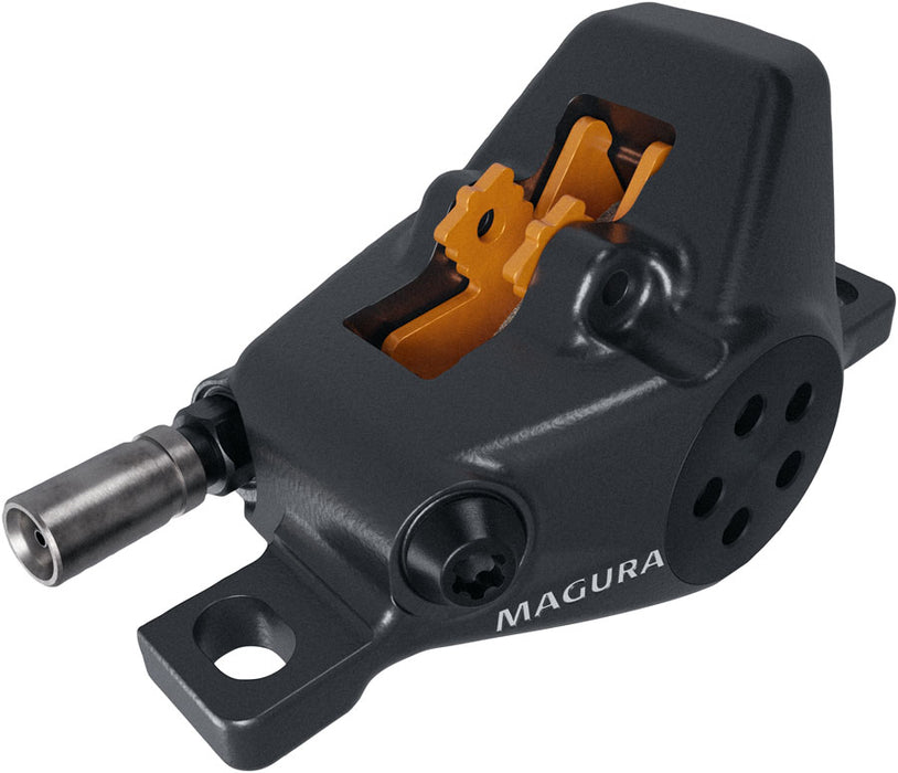Magura MT A2 Disc Brake and Lever Set - Left and Right Levers, Front and Rear 2-Pistion Calipers, Black