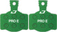 Jagwire Pro E-Bike Disc Brake Pads - Semi-Metallic, Steel Backed, Fits Magura MT8, MT6, MT4, MT2, MT Trail (Rear)