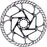 Jagwire Pro LR3 Disc Brake Rotor - 220mm, 6-Bolt, 2.0mm Thickness