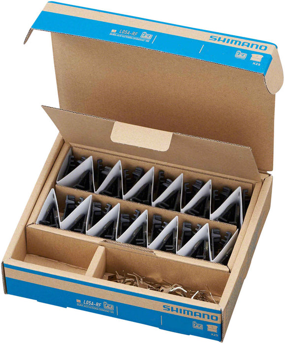 Shimano L05A-RF Disc Brake Pad and Spring - Resin Compound, Finned Alloy Back Plate, Box/25 pair