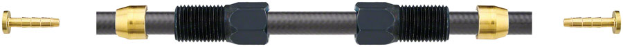 Jagwire Sport Mineral Oil Hydraulic Hose Kit for Shimano Deore, Alivio, Acera, RS805, MT500, MT400, MT200, Metrea, 2000mm, Black
