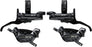 Shimano Deore XT M8200/8220 Disc Brake Upgrade Kit - Right and Left BL-M8200 Levers, Post Mount, Front and Rear BR-M8220 4-Piston Calipers