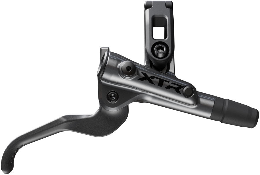 Shimano XTR M9200 XC Disc Brake and Lever - Right/Rear, Post Mount, 2-Piston Caliper, SM-BH90-SS Hose, Metal Pads, Gray