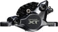 Shimano Deore XT BR-M8200 XC Disc Brake Caliper - Front or Rear, Post Mount, 2-Piston, Includes J04C-MF Finned Metal Pads, Black