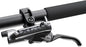 Shimano XTR M9220 Enduro Disc Brake and Lever - Left/Front, Post Mount, 4-Piston Caliper, SM-BH90-SBM Hose, Finned Metal Pads, Gray