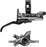 Shimano XTR BR-M9200 Disc Brake and BL-M9220 Lever - Right/Rear, Post Mount, 2-Piston Caliper, SM-BH90-SS Hose, Metal Pads, Gray