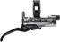 Shimano XTR M9220 Enduro Disc Brake and Lever - Right/Rear, Post Mount, 4-Piston Caliper, SM-BH90-SBM Hose, Finned Metal Pads, Gray
