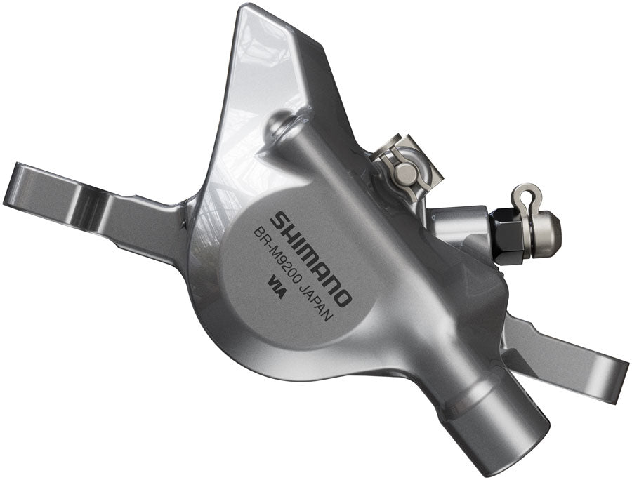Shimano XTR BR-M9200 XC Disc Brake Caliper - Front or Rear, Post Mount, 2-Piston, Includes K04TI Metal Pads