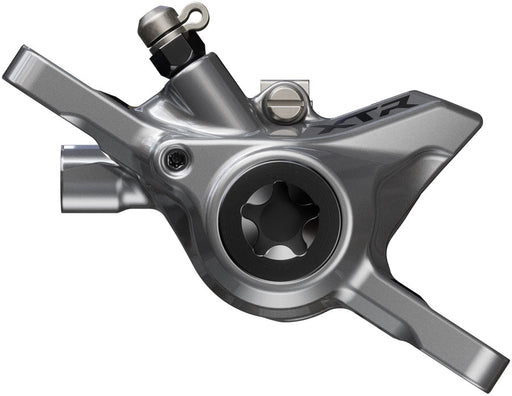 Shimano XTR BR-M9200 XC Disc Brake Caliper - Front or Rear, Post Mount, 2-Piston, Includes K04TI Metal Pads