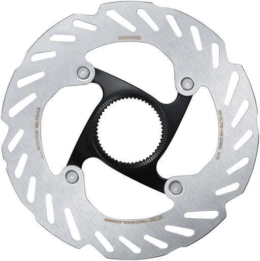 Shimano RT-CL700 SS Disc Brake Rotor - 140mm, CenterLock, Lockring Included