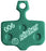 Sinter Green s2032 Compound Organic Disc Brake Pads - Avid/SRAM, Sinter Type 006, One Pair