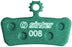 Sinter Disc Pads, SRAM Guide/G2/Avid Trail, Green